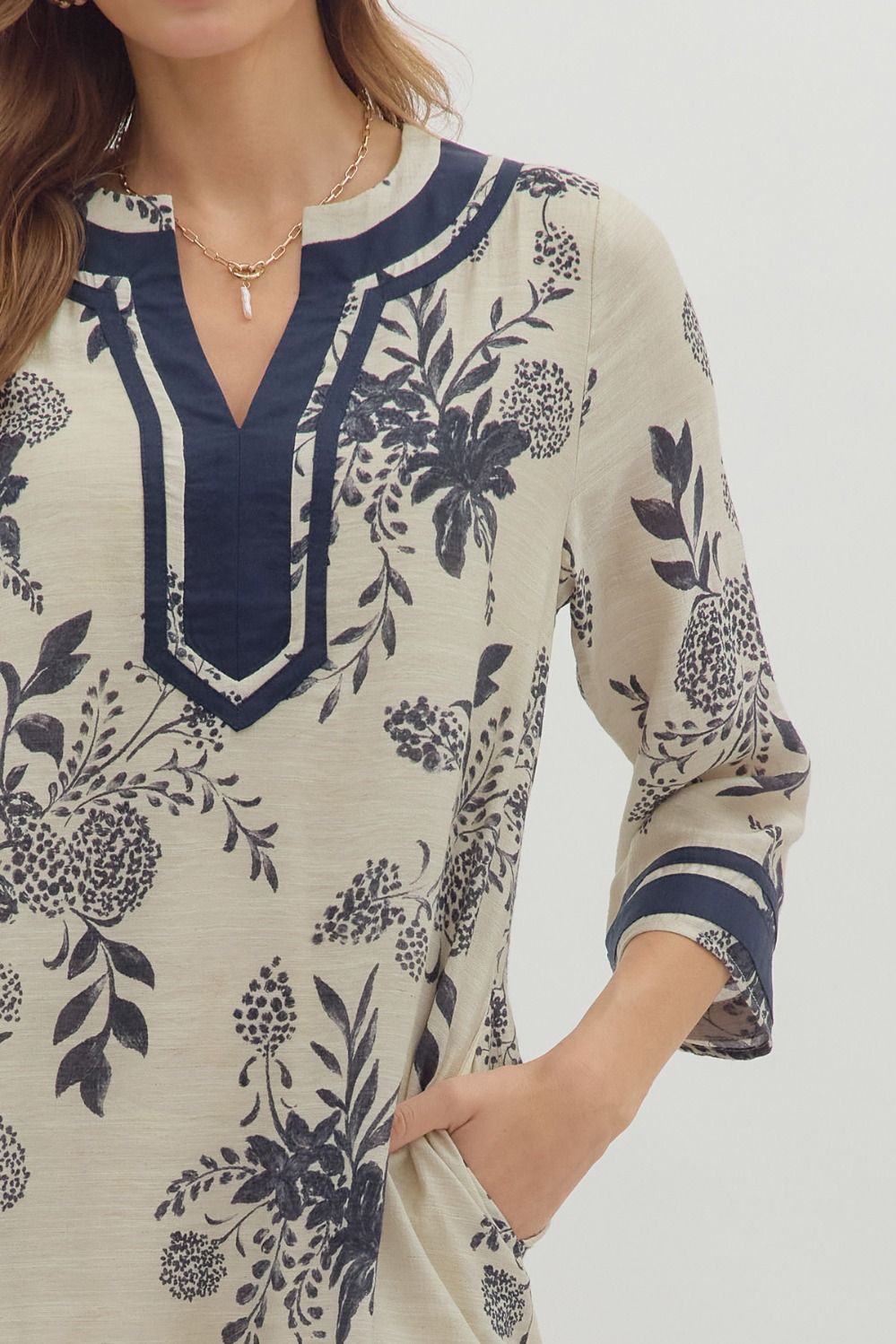 Remember When Dress - Navy