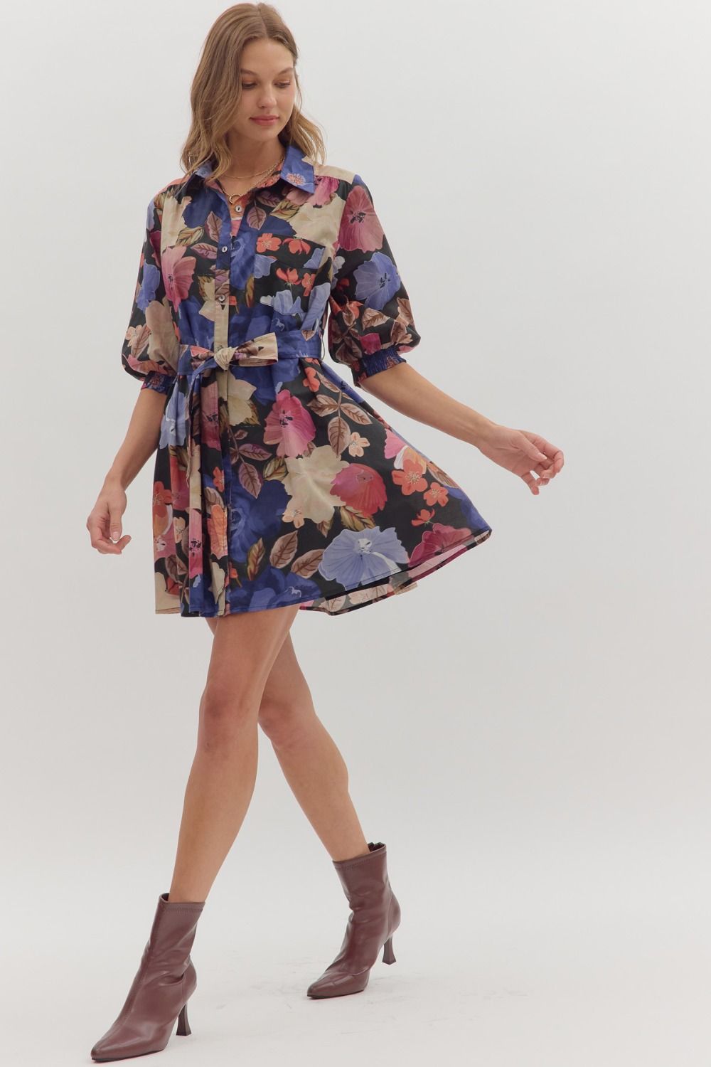 Beyond The Canvas Dress - Midnight