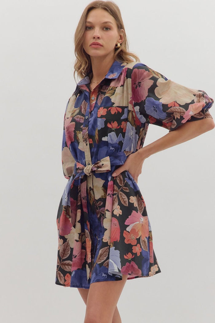 Beyond The Canvas Dress - Midnight