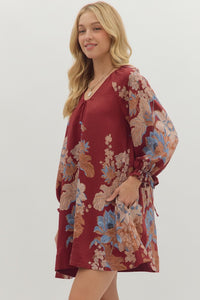 Forever More Dress - Burgundy