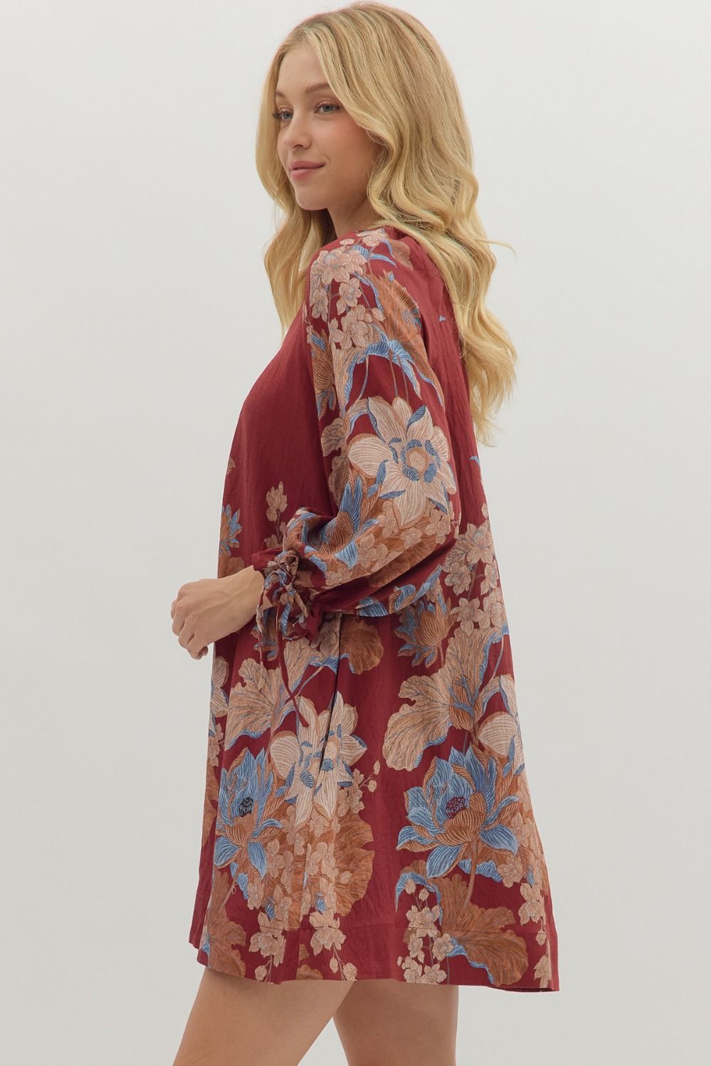 Forever More Dress - Burgundy