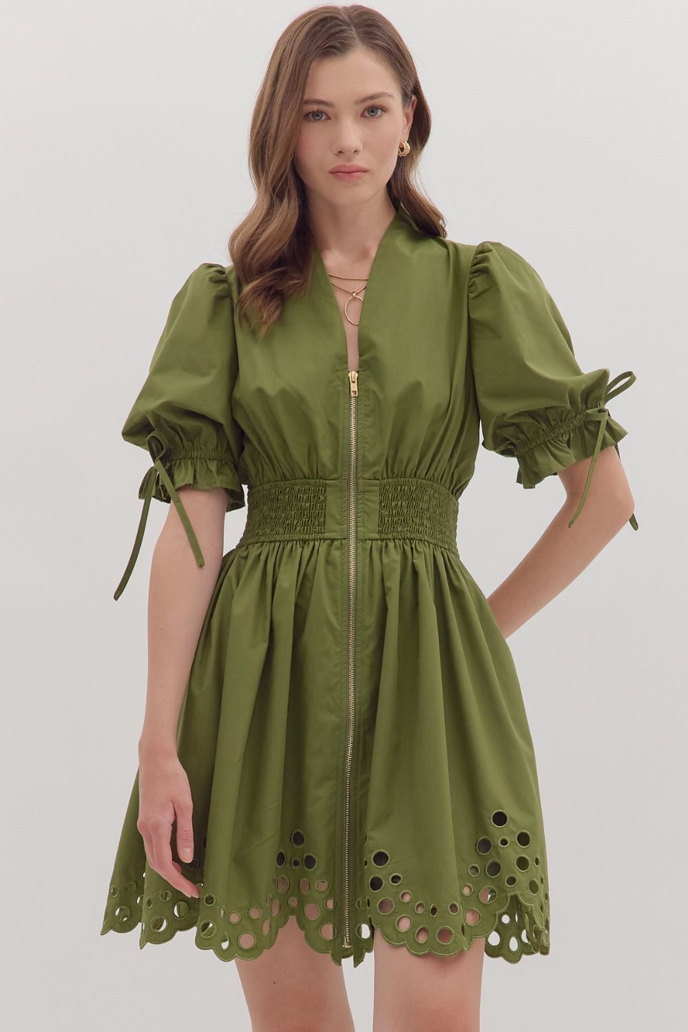 Dirty Martiniii Dress - Olive