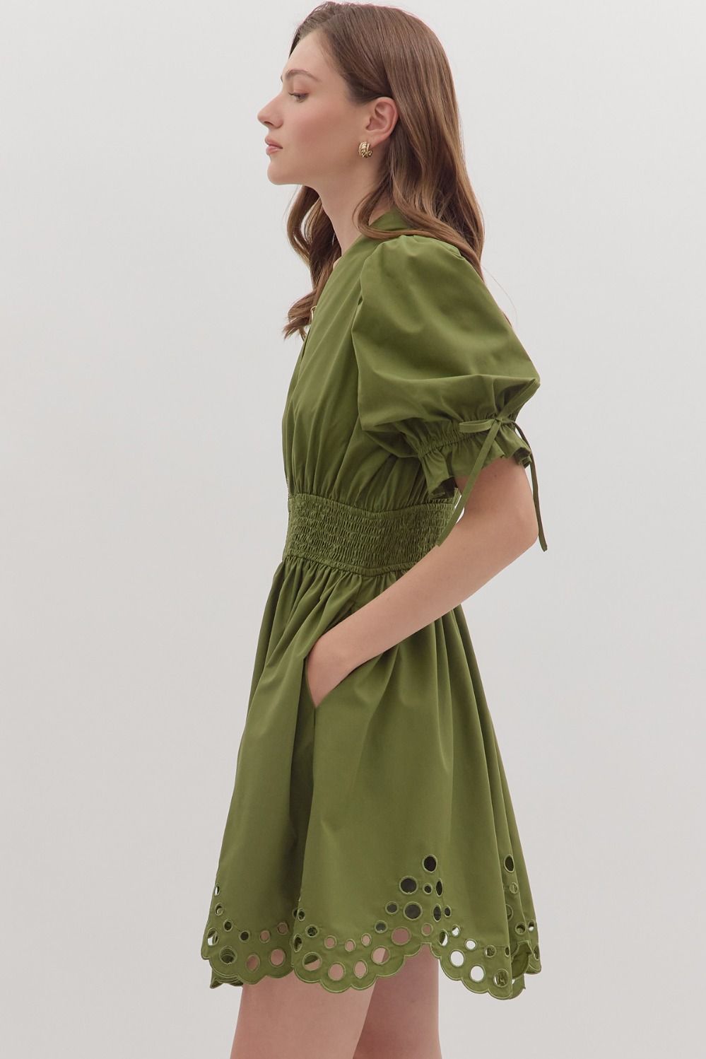 Dirty Martiniii Dress - Olive
