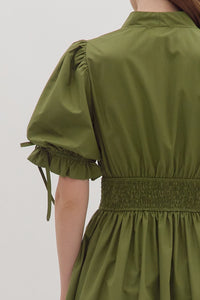 Dirty Martiniii Dress - Olive