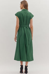 Diamonds Are Forever Dress - Green