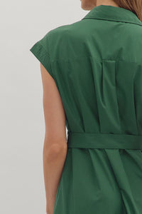 Diamonds Are Forever Dress - Green