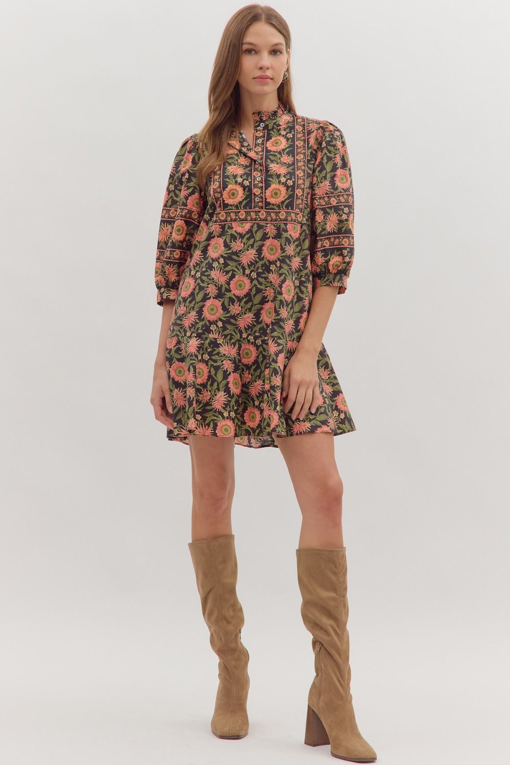 Wild & Free Dress - Black