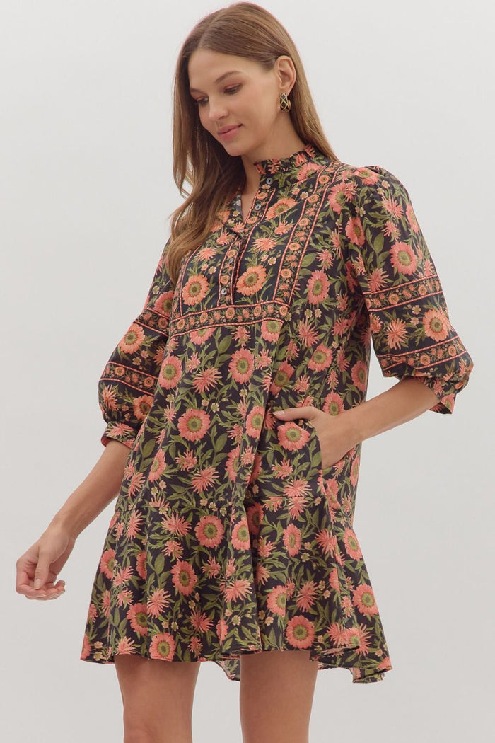 Wild & Free Dress - Black