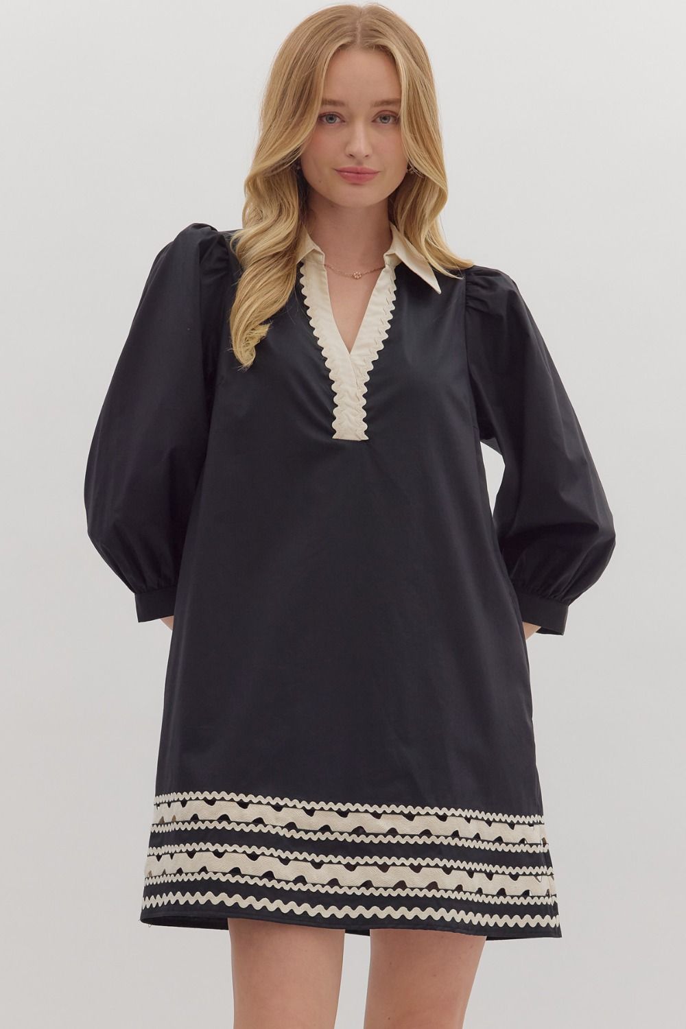 The Wait Is Over Dress - Black