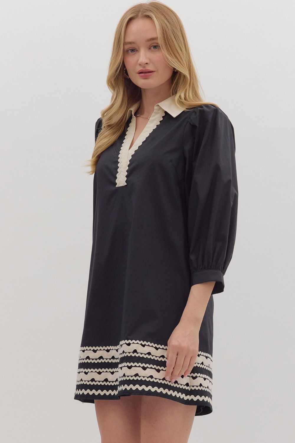 The Wait Is Over Dress - Black