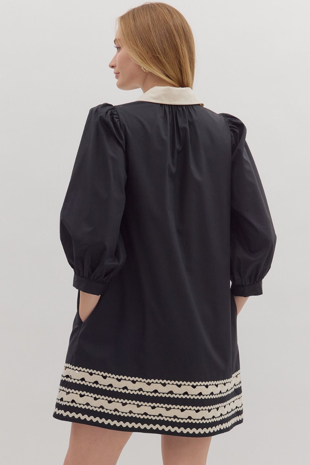 The Wait Is Over Dress - Black