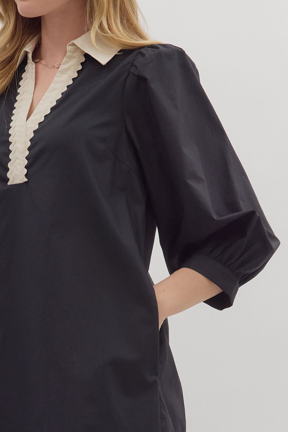 The Wait Is Over Dress - Black