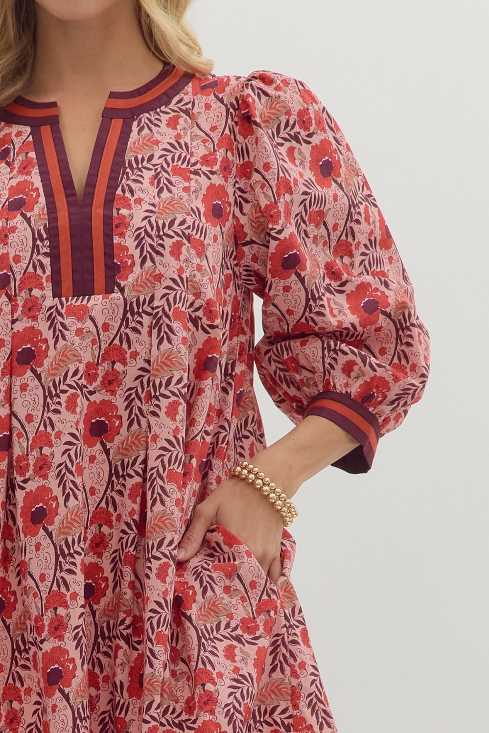 Wanderlust Dress - Dusty Rose