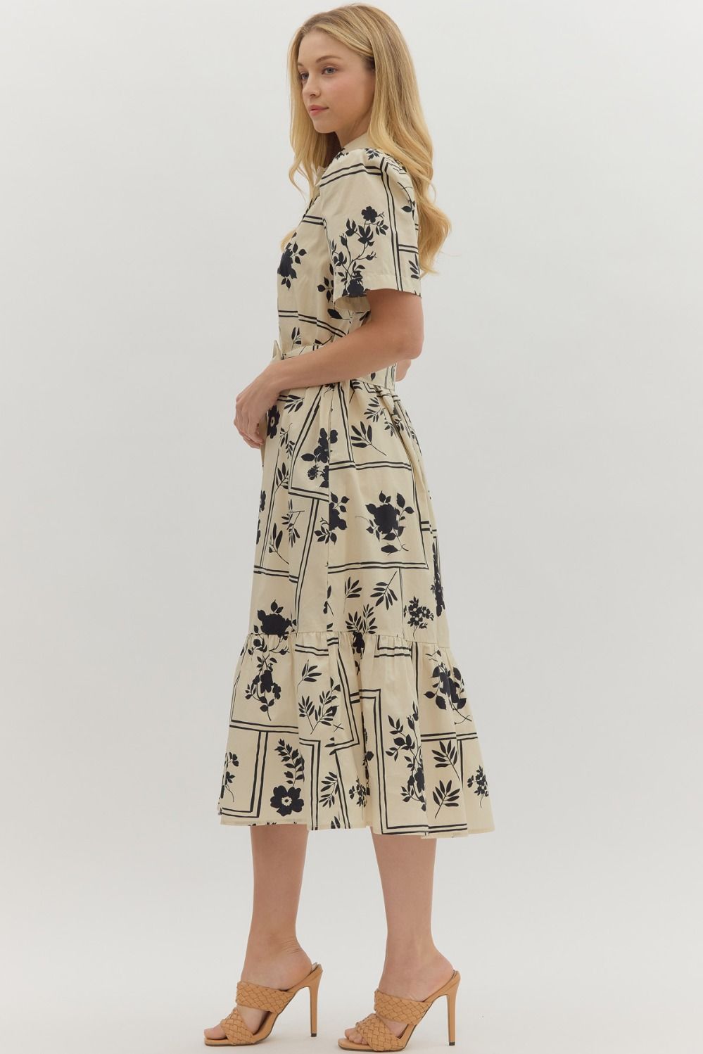 Flying First Class Dress - Cream