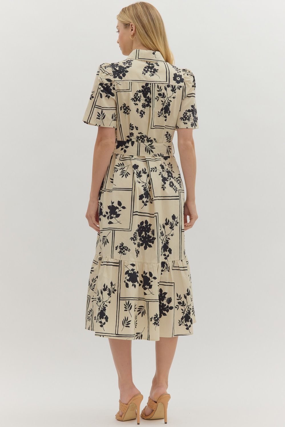 Flying First Class Dress - Cream