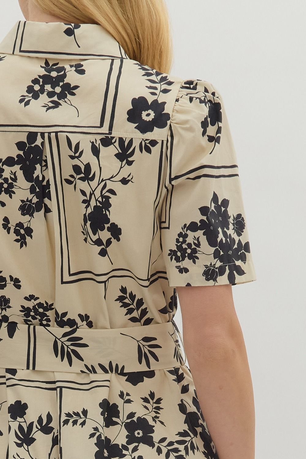 Flying First Class Dress - Cream