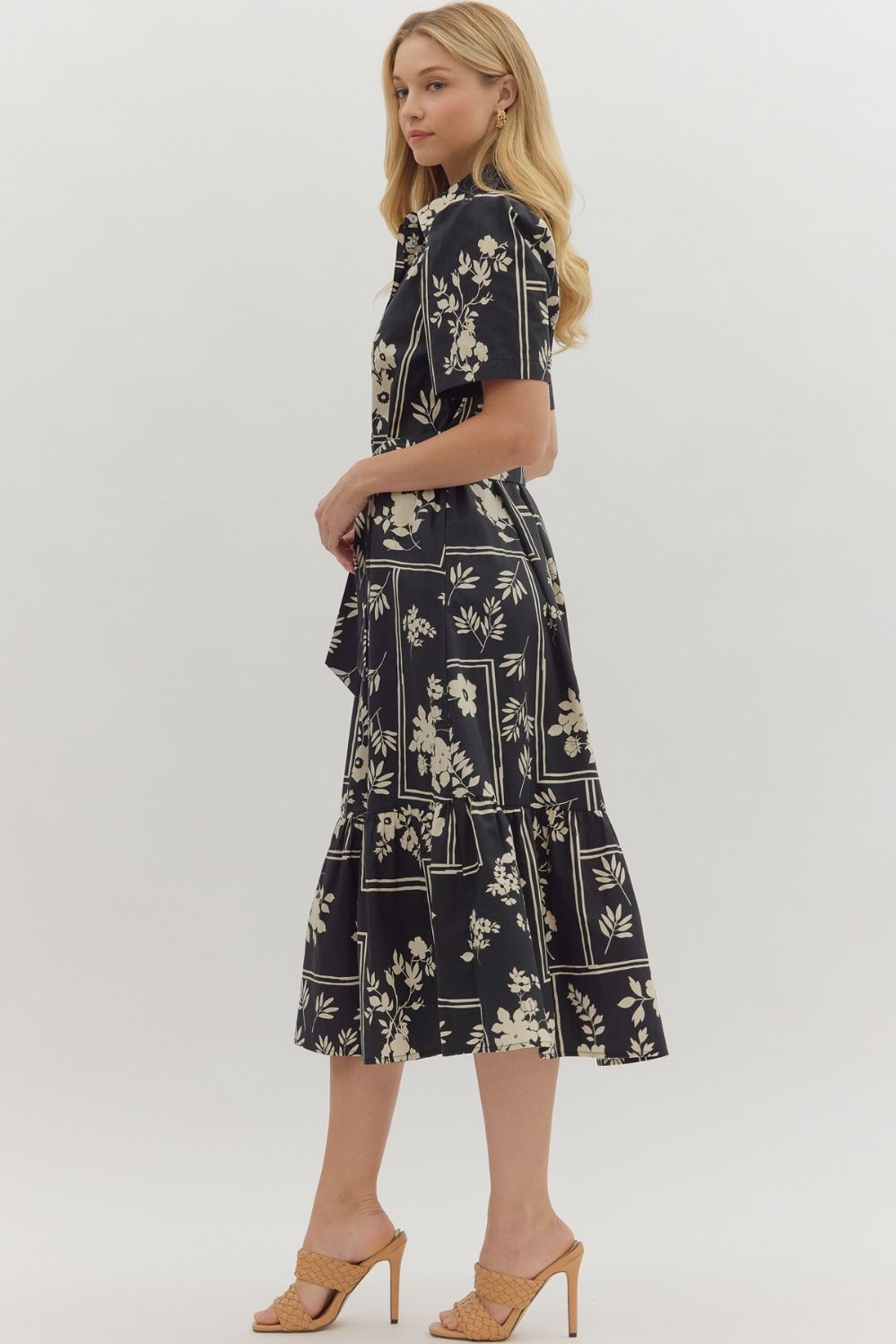 Flying First Class Dress - Black