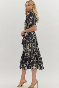 Flying First Class Dress - Black