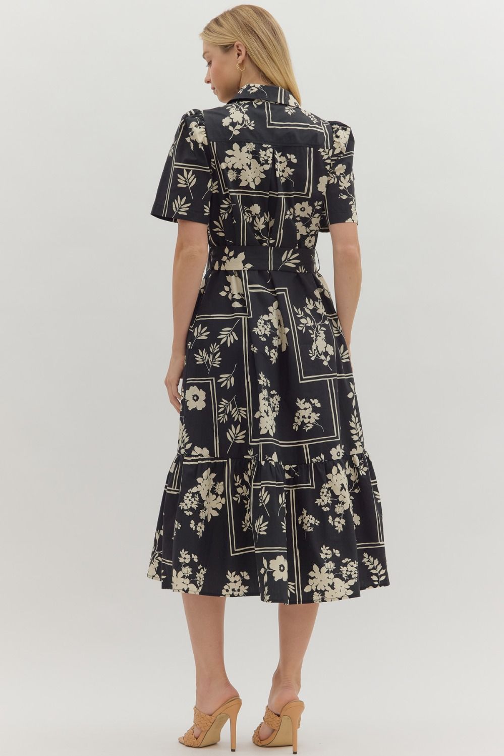 Flying First Class Dress - Black