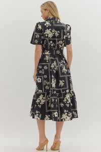 Flying First Class Dress - Black