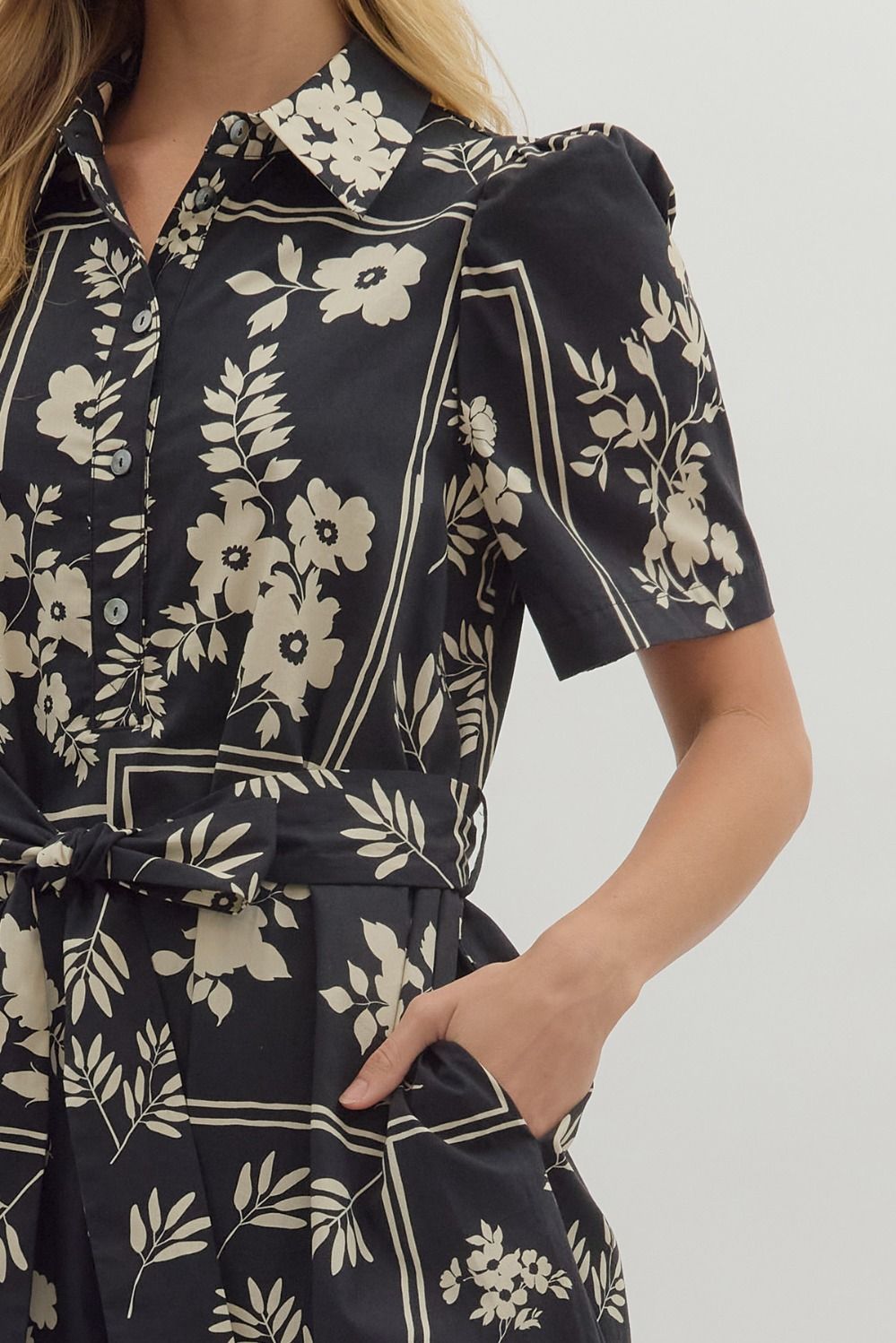 Flying First Class Dress - Black