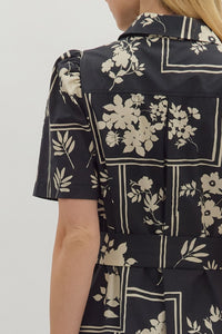 Flying First Class Dress - Black