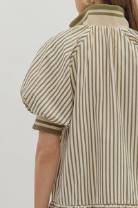 It's In The Books Dress - Olive