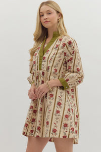 Sweet Embrace Dress - Olive