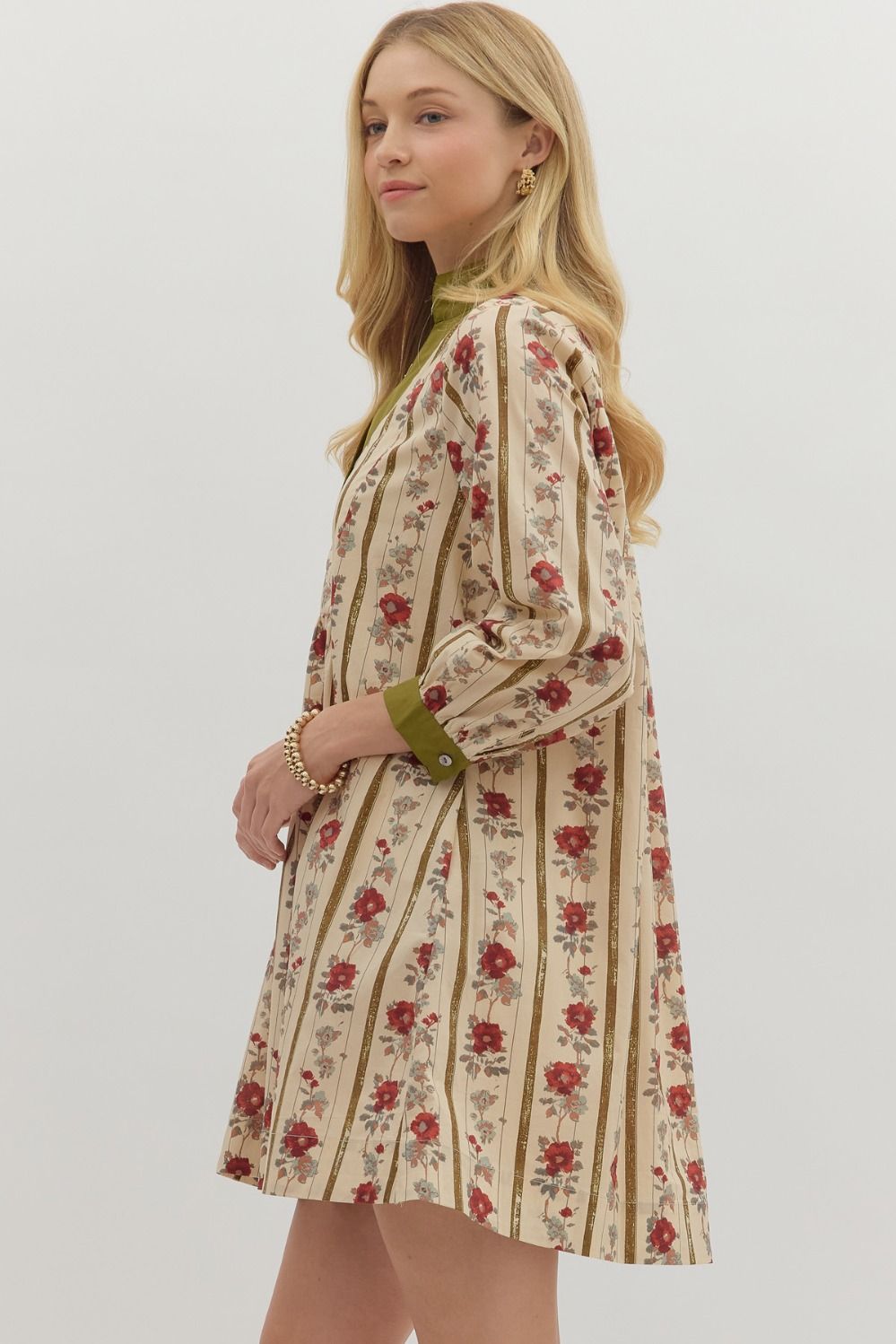 Sweet Embrace Dress - Olive