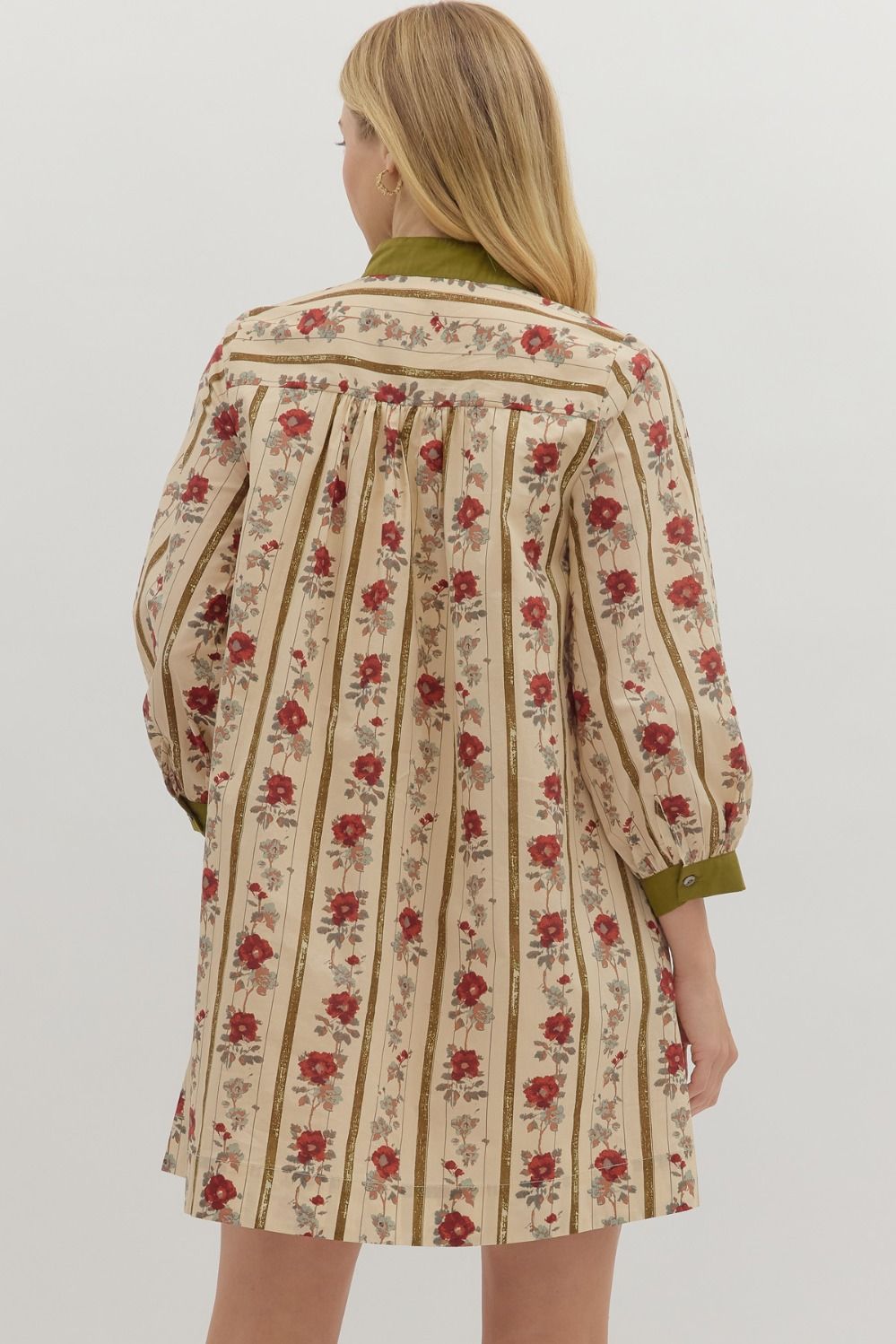 Sweet Embrace Dress - Olive