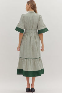 Wrapped With Love Dress - Pine