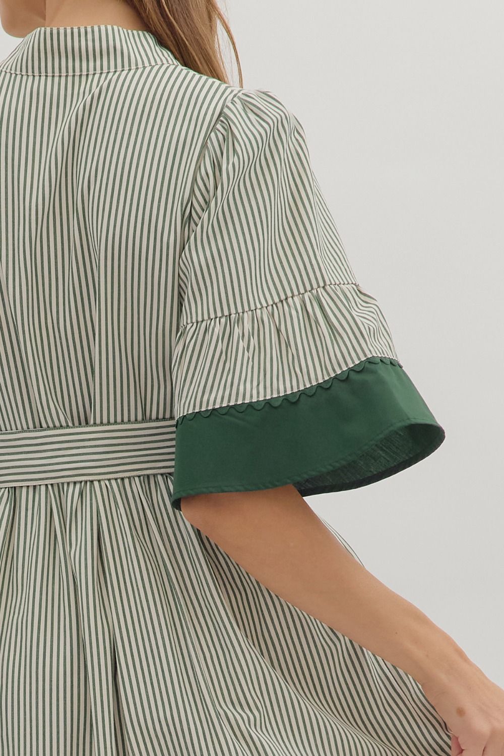 Wrapped With Love Dress - Pine