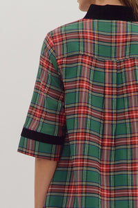 The Best Gift Dress - Green