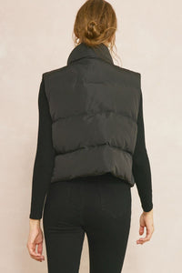 Double Down Vest - Black