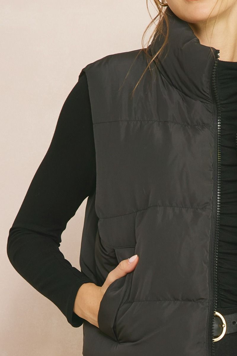 Double Down Vest - Black – Sage in Bloom