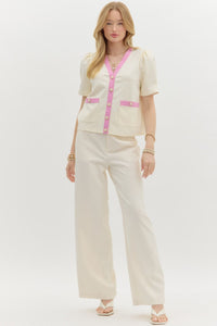 Socialite Standard Top - Cream