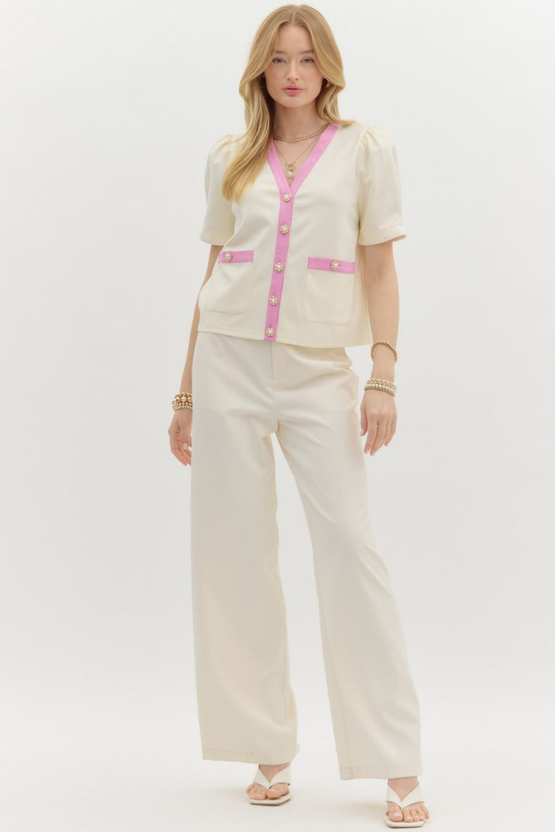Socialite Standard Top - Cream