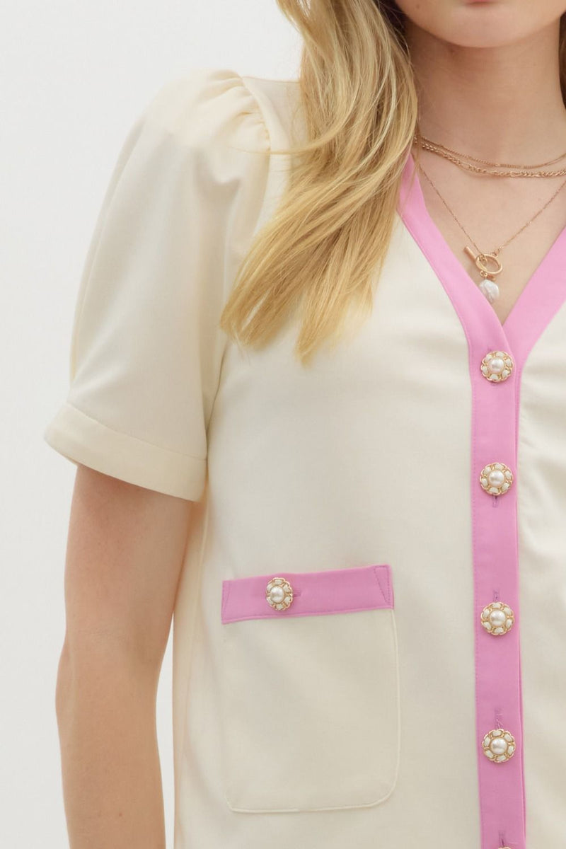 Socialite Standard Top - Cream