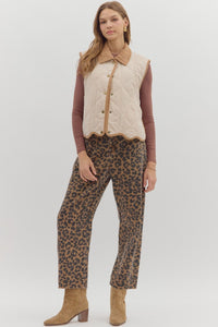 Making Waves Vest - Ecru