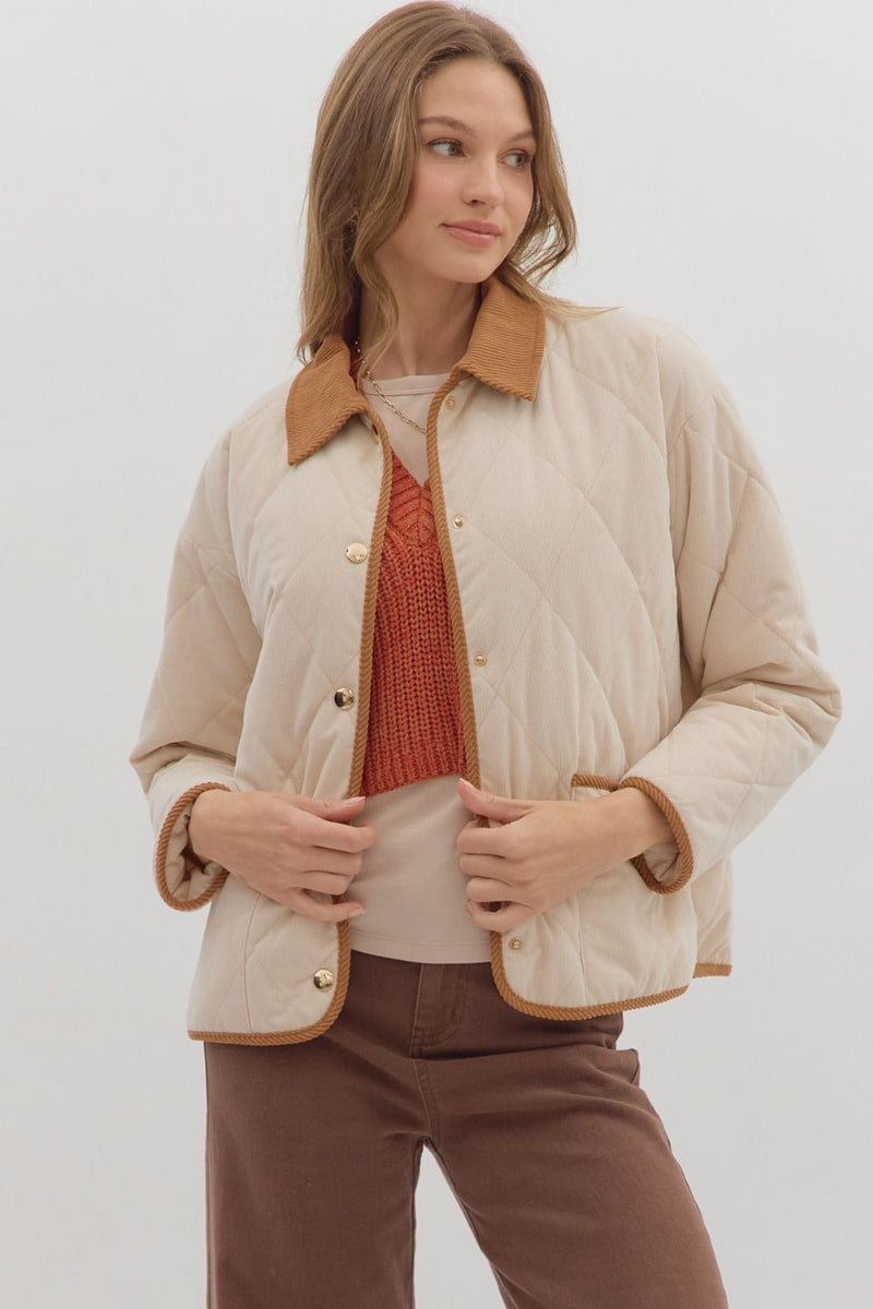 In The Fields Jacket - Ecru