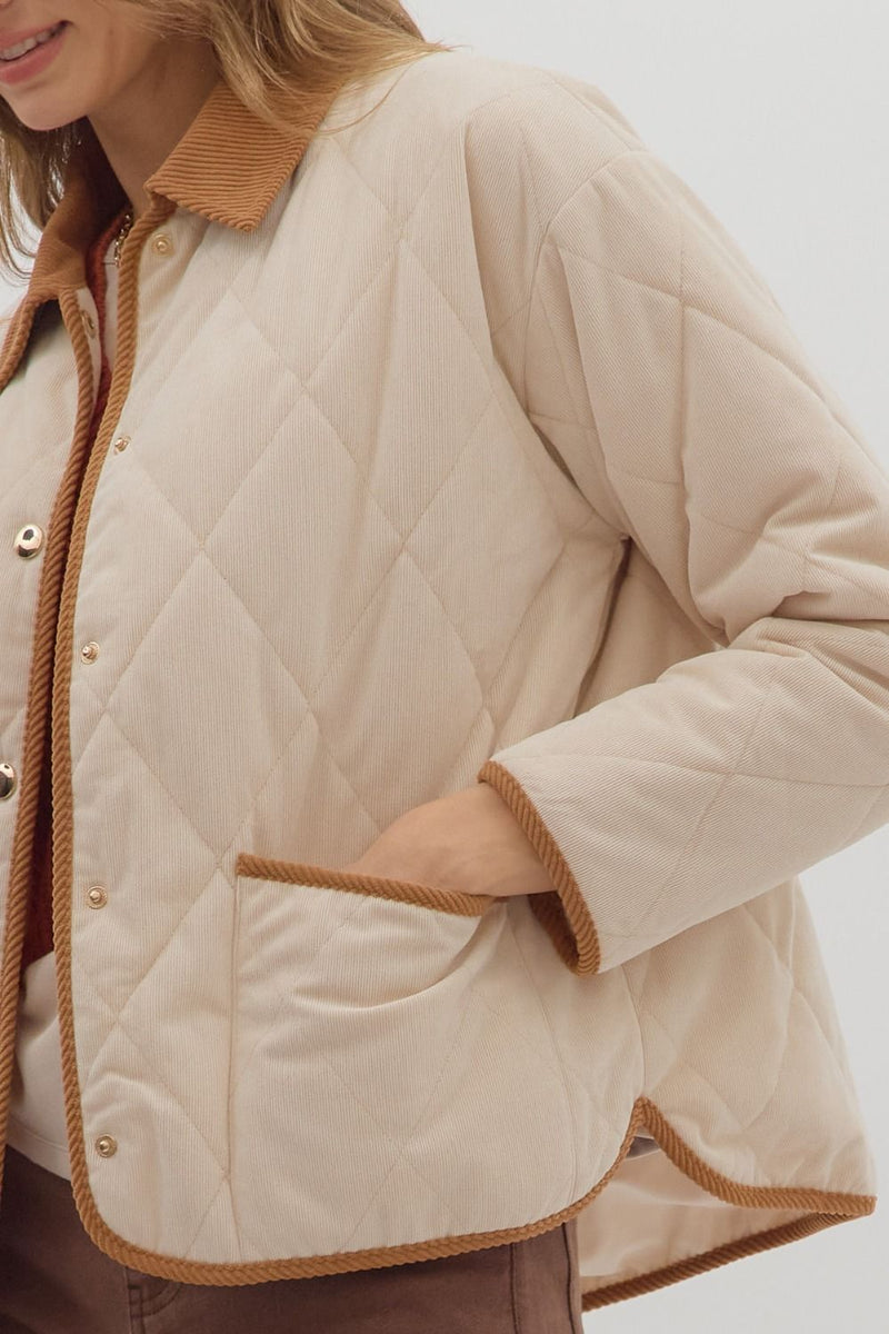 In The Fields Jacket - Ecru