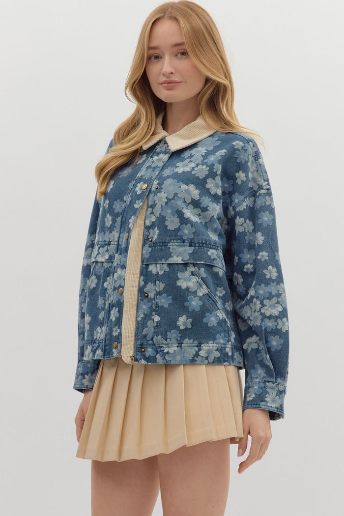 Turn Back Time Jacket - Denim