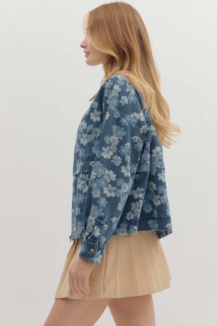 Turn Back Time Jacket - Denim