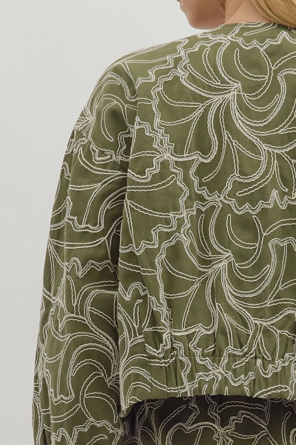 Impulse Desire Jacket - Olive