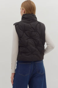 One True Love Vest - Black