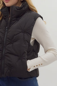 One True Love Vest - Black