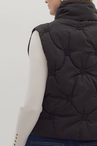 One True Love Vest - Black