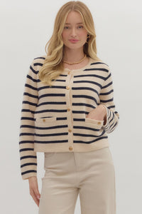 Linger In the Moment Cardigan - Ecru