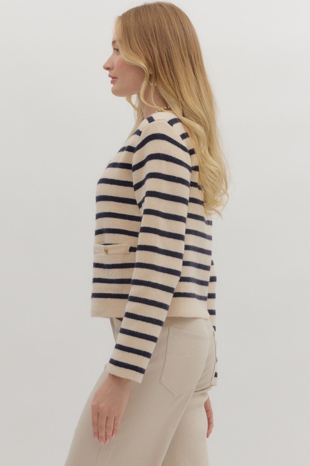 Linger In the Moment Cardigan - Ecru