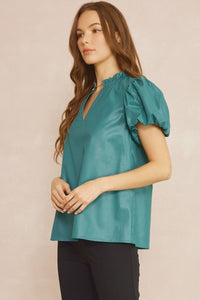 Life Of Leisure Top - Teal